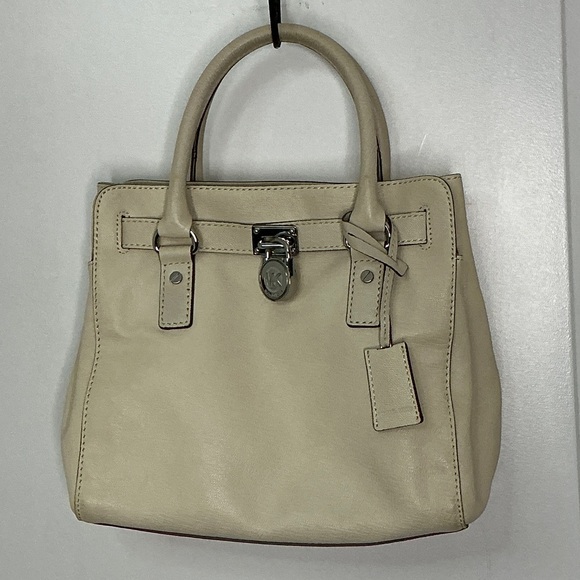 MICHAEL Michael Kors Cream Satchel #280 - Picture 1 of 1